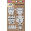 Andy Skinner Cling Rubber Stamp Sets