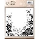 Jeanines Art Classic Butterflies And Flowers Cutting And Embossing Folders