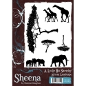 Sheena Douglass-A Little Bit Sketchy A6 Unmounted Rubber Stamps