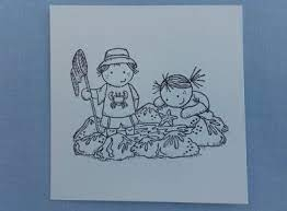 Sugar Nellie Unmounted Rubber Stamps