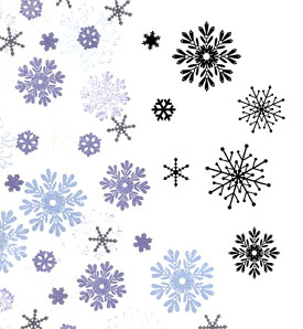 Card-io Majestix Clear Peg Stamp Set-Winter's Kiss