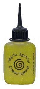 Cosmic Shimmer Cosmic Twinkles Glitter Glue-Disco Yellow