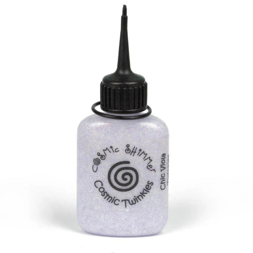 Cosmic Shimmer PhillMartin Cosmic Twinkles Glitter Glue-Chic Viola