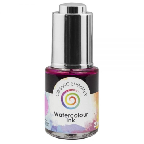 Cosmic Shimmer Watercolour Ink-Mighty Magenta