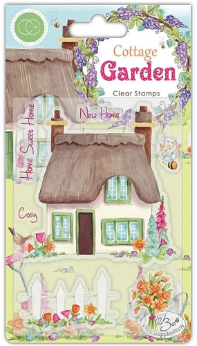 Craft Consortium-Cottage Garden Stamp Set(7 Stamps)-Cottage Garden