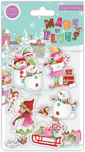 Craft Consortium Made By Elves Clear Stamp Set-Candy