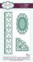 Creative Expressions-Sue Wilson Austrian Collection Dies-Corner,Border and Tags
