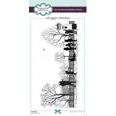 Creative Expressions Designer Boutique DL Rubber Stamp-Letter To Santa