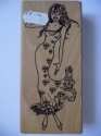 Creative Expressions- Fashionable Young Lady in a Dress
