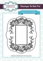 Creative Expressions Sue Wilson Stamps To Die For Rubber Stamp-Rose Nostalgia 