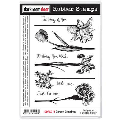 Darkroom Door Rubber Stamp Set-Garden Greetings