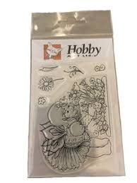 Hobby Art Clear Stamp-Amy