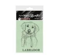 Hunkydory For The Love Of Stamps-Labrador Puppy