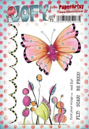 PaperArtsy Mounted Rubber Stamp Set-Jofy Collection 79