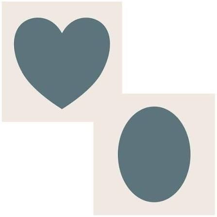 Phill Martin Sentimentally Yours Aperture Stencils-Heart & Oval