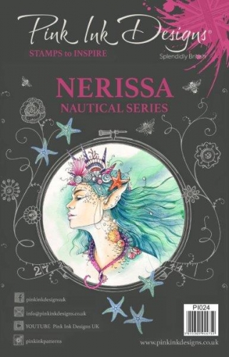 Pink Ink Designs A5 Clear Stamp Set-Nerissa
