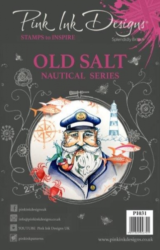 Pink Ink Designs A5 Clear Stamp Set-Old Salt