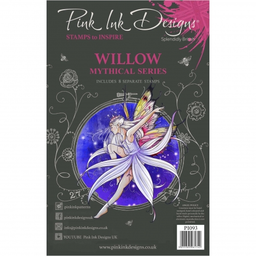 Pink Ink Designs A5 Clear Stamp Set-Willow