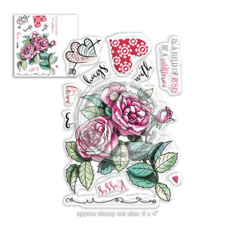 Polkadoodles Clear Stamps-Love And Kisses