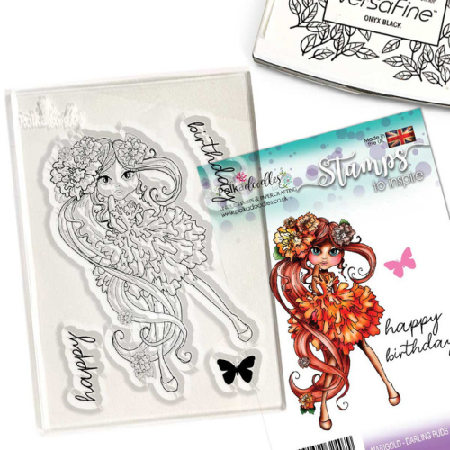 Polkadoodles Clear Stamps-Marigold Darling Buds