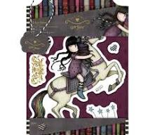 Simply Gorjuss Rubber Stamp-The Runaway