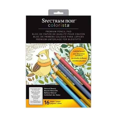 Spectrum Noir Colorista Premium Pencil Pad(16 Pages)-Natural Beauty