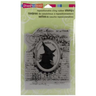 Stampendous Cling Rubber Stamp-Cling Mirror Mirror