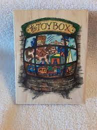Stampendous Cling Rubber Stamp-Cling Toybox Window