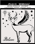Stamperia 18cm X 18cm Mix Media Art Thick Stencil-Deer