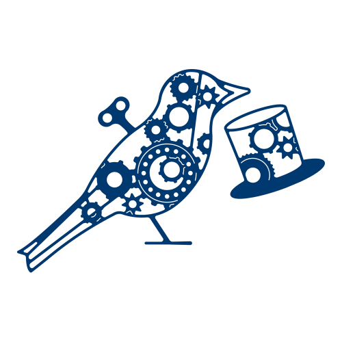 Tattered Lace Dies-Steampunk Bird Set
