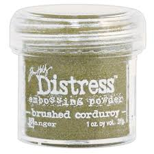 Tim Holtz Distress Embossing Powder-Brushed Corduroy