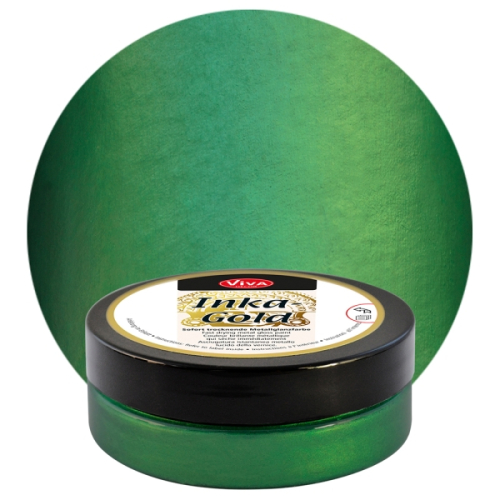 Viva Decor Inka-Gold Metallic Gloss Paint-Emerald