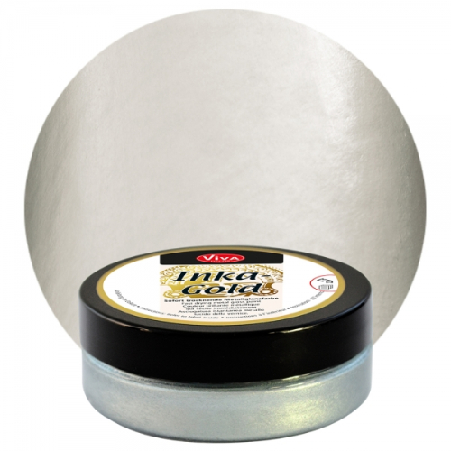Viva Decor Inka-Gold Metallic Gloss Paint-Silver