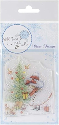 Wild Rose Studio Clear Stamp-Annabelle and Tree