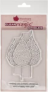 Woodware clear Magic Singles Stamp-trio Of Trees
