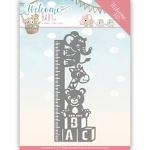 Yvonne Creations Welcome Baby Cutting Die-Growth Chart